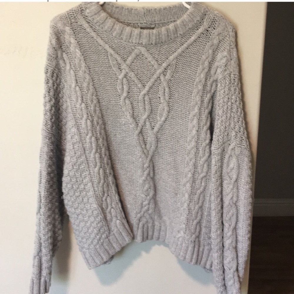 Aerie cable knit sweater